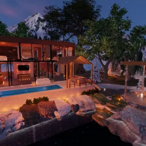 NORDIC LUX CABIN BY Paudesyne…