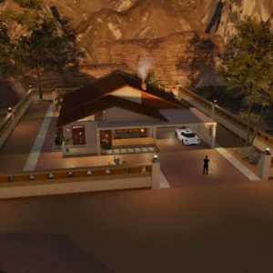 1B1Br Desert Home Furnished…