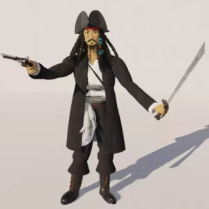 Pirate Captain Jack Sparrow by Quee…