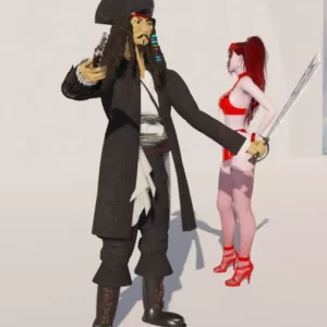 Pirate Captain Jack Sparrow by Quee…