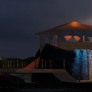 Beach Cabin by Blackbird…