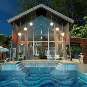 Tropical Mountain Luxe Loft…