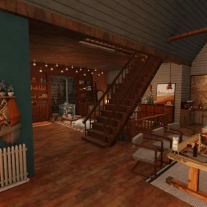 Cozy Autumn Cottage House