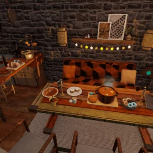 Cozy Autumn Cottage House