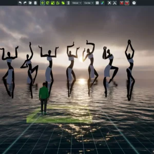 dancing African women by alexander