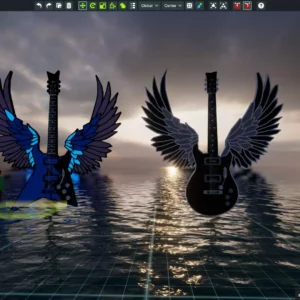 two guitars by alexander…