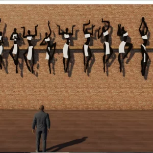 dancing African women by alexander