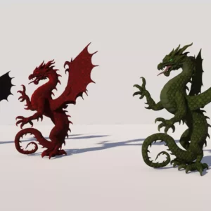 Dragons Fight by Queen