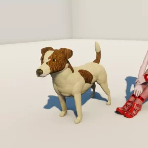 Jack Russell Dog by Queen…