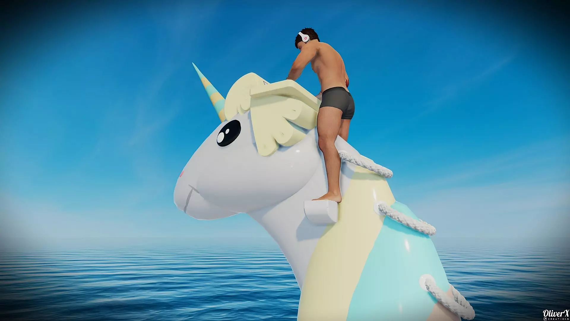 Unicorn pose B