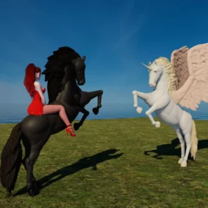 Unicorn vs Stallion by Queen…