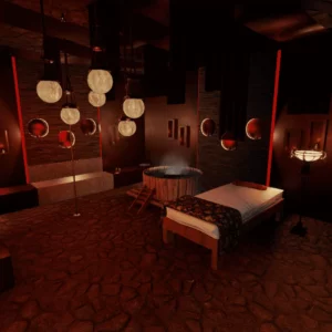 Red Sauna by Kismet