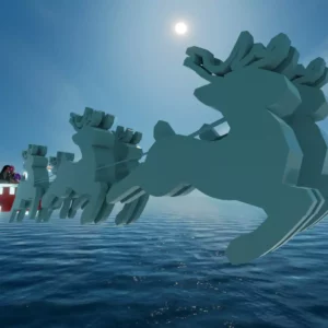 Santa’s sleigh by alexander