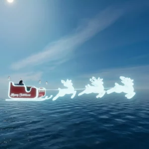 Santa’s sleigh by alexander