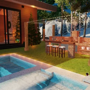 LUXURY CHRISTMAS CABIN EDITION BY PauDesyne