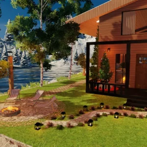 LUXURY CHRISTMAS CABIN EDITION BY PauDesyne