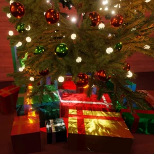 CHRISTMAS TREE WITH GIFTS by PauDes…