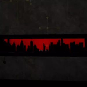 new york wall decoration by alexander