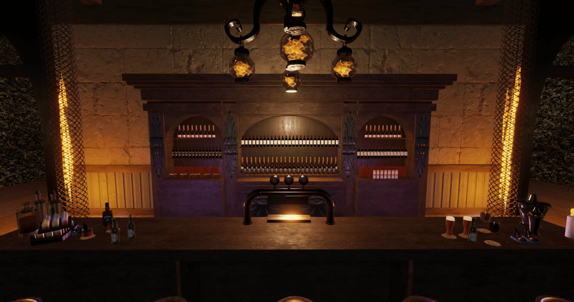 Bar with Stage by Jade Caramel (2)