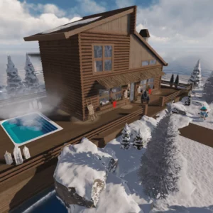 Christmas Chalet by Jade Caramel