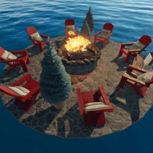 Christmas Patio by Jade Caramel