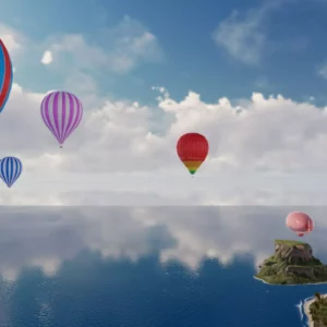 Hot Air Balloons Station by Queen