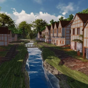 Medieval Village by Queen…