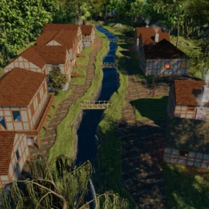Medieval Village by Queen…