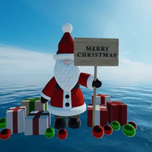 SantaClaus with gifts by Jade Caram…