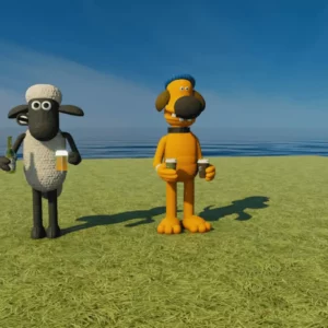 Shaun the Sheep by Queen…