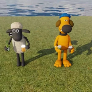 Shaun the Sheep by Queen…