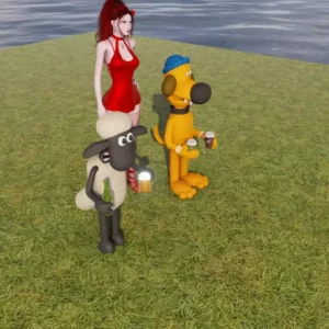 Shaun the Sheep by Queen…