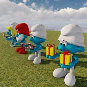 Smurfs by Queen