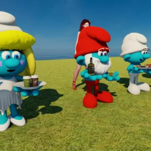 Smurfs by Queen