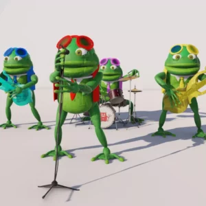 The Frogs Band by Queen…