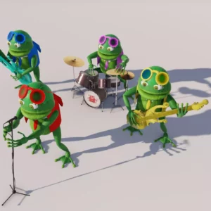 The Frogs Band by Queen…