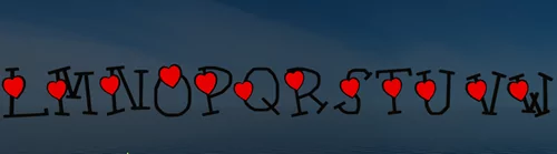 FONT HEART