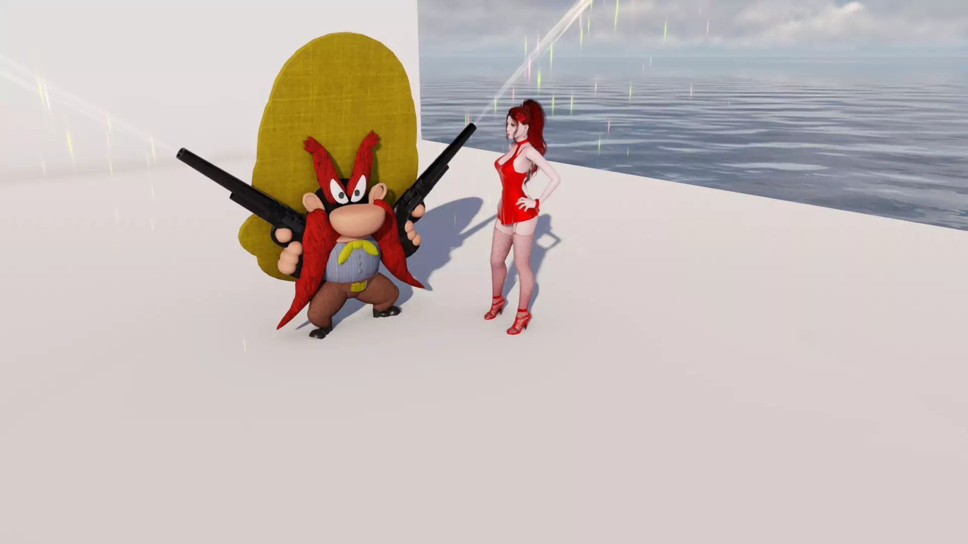 Cowboy Yosemite Sam by Queen pic 4 Cowboy Yosemite Sam by Queen pic 4