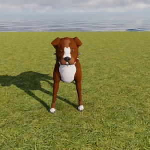 Pit bull Dog by Queen…