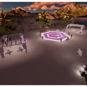 Sunset Wedding Room by Vaper…