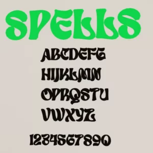 fonts spells by alexander…