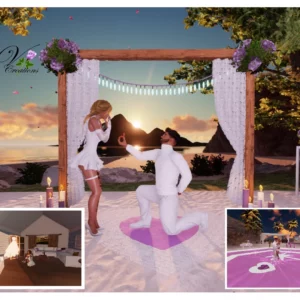 Sunset Wedding Room by Vaper…