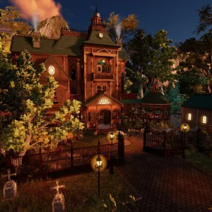 Victorian Hallow Mansion Vampire…