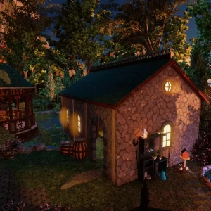 Victorian Hallow Mansion Vampire…
