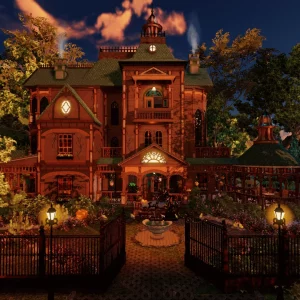 Victorian Hallow Mansion Vampire…