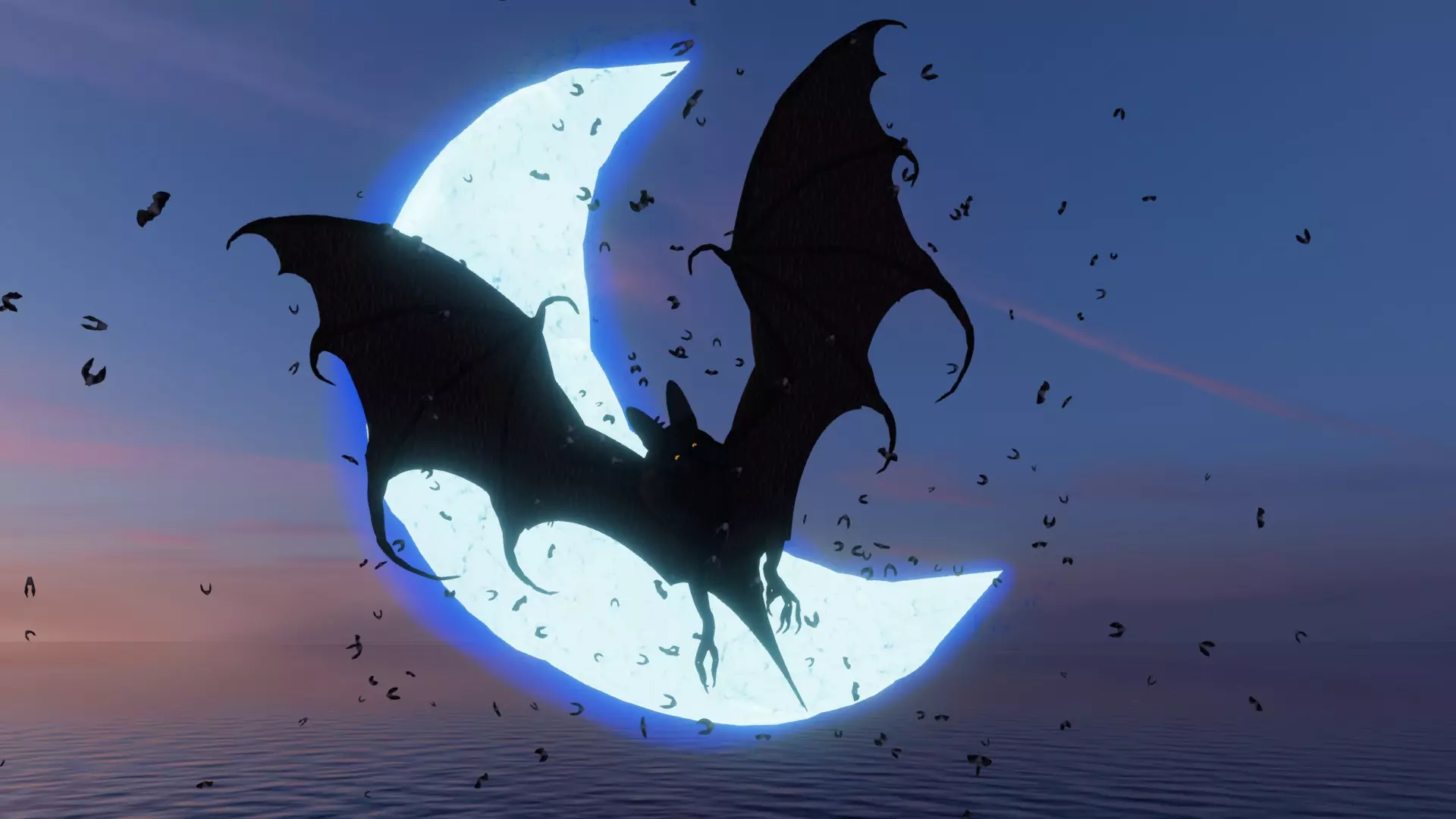 Ahool A giant bat with the moon by Queen pic 1 Ahool A giant bat with the moon by Queen pic 1