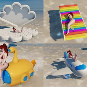 Beach and Pool Gear by Queen…