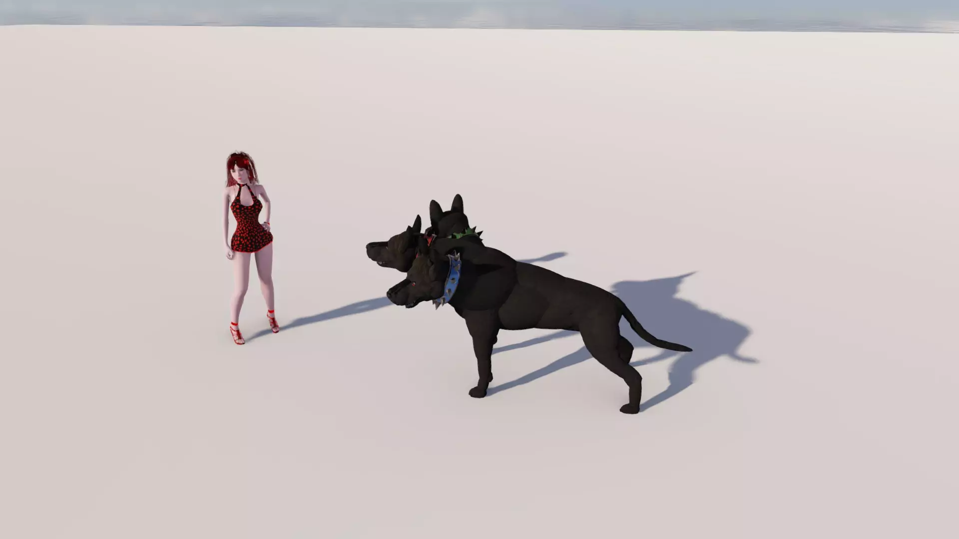 Cerberus Three Heads Dog by Queen pic 4 Cerberus Three Heads Dog by Queen pic 4