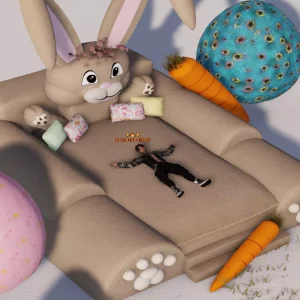Cute Bunny Bed