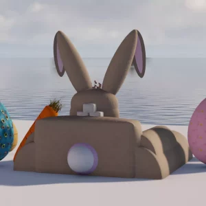 Cute Bunny Bed